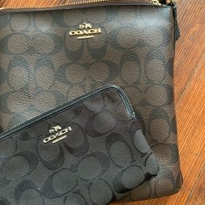 Coach bag and wallet